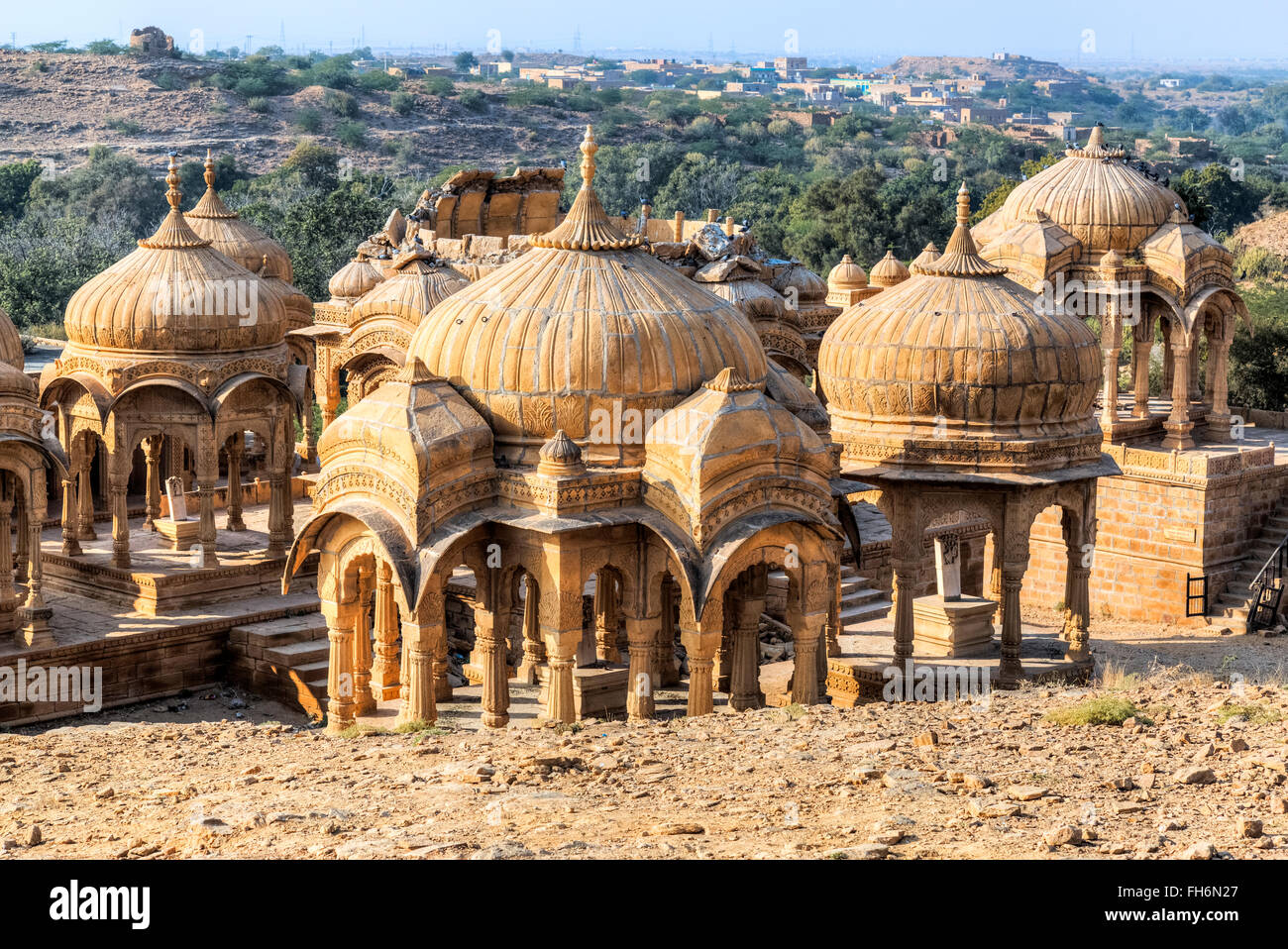Bada Bagh, Jaisalmer, Rajasthan; Indien; Asien Stockfoto