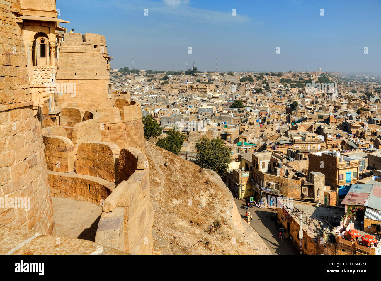 Jaisalmer Fort, Rajasthan; Indien; Asien; Stockfoto