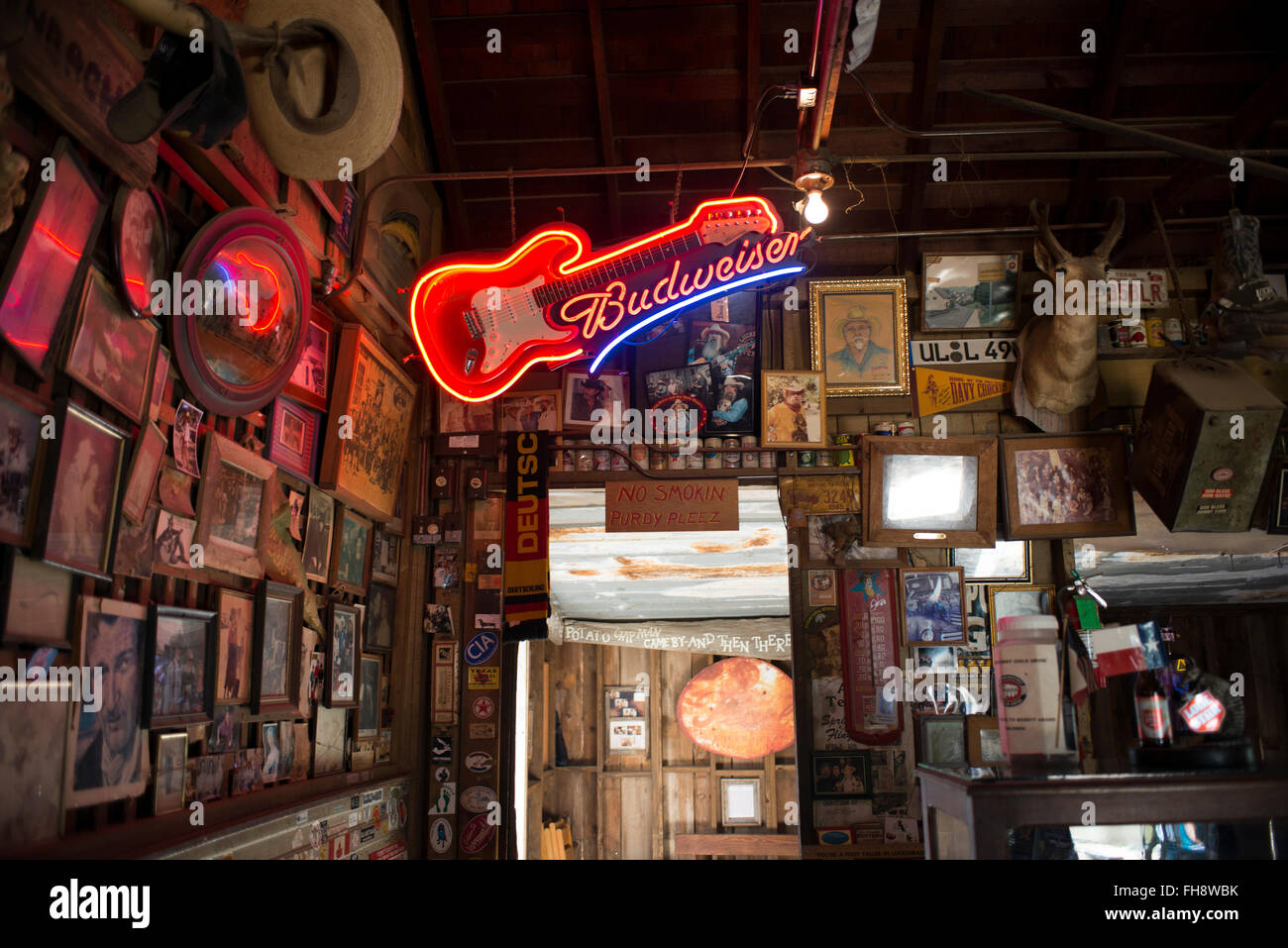 Luckenbach, Texas USA Stockfoto