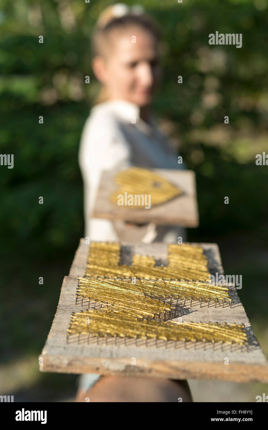 Bietet mir für deine Liebe - konzeptionelle Foto Stockfoto