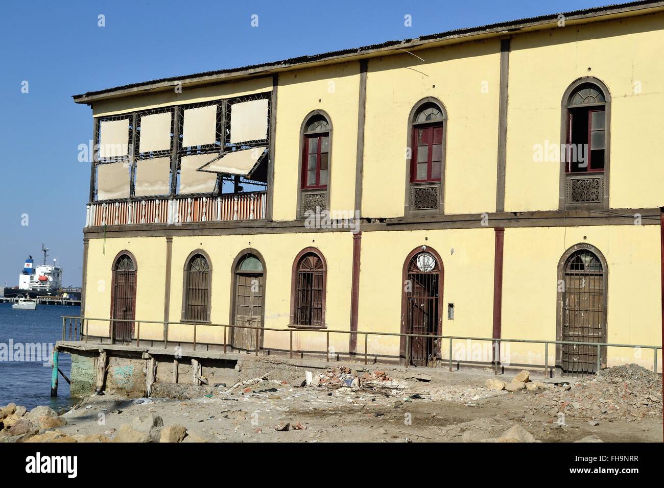 Club-Liberalen in PAITA. Abteilung von Piura. Peru Stockfoto