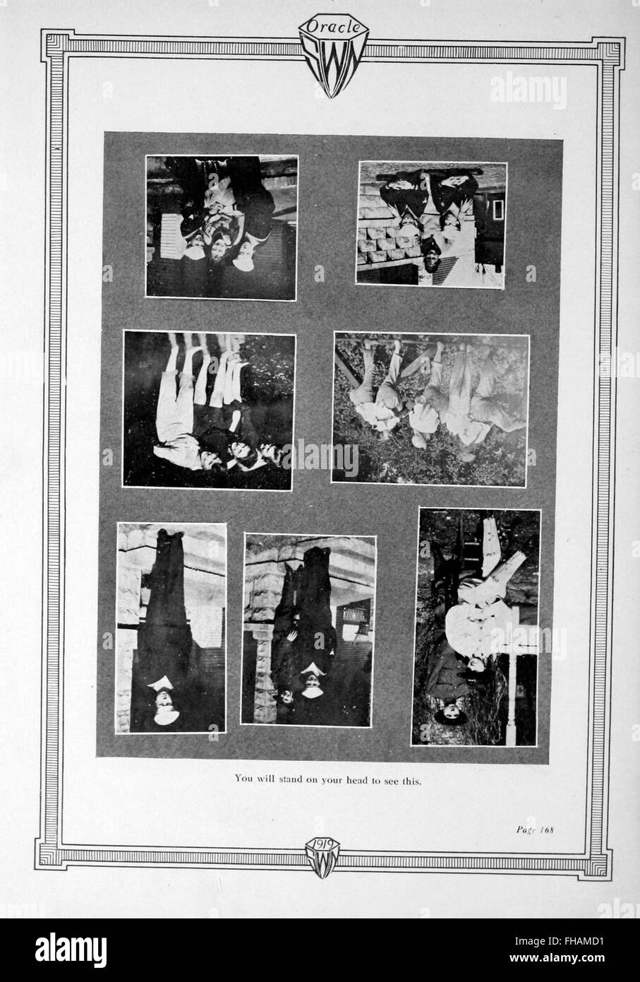 Eine 1919 erschienene Publikation mit dem Titel „The Orakel“ bezog sich möglicherweise auf philosophische, spirituelle oder literarische Themen und erforschte prophetisches Wissen oder Führung. Stockfoto