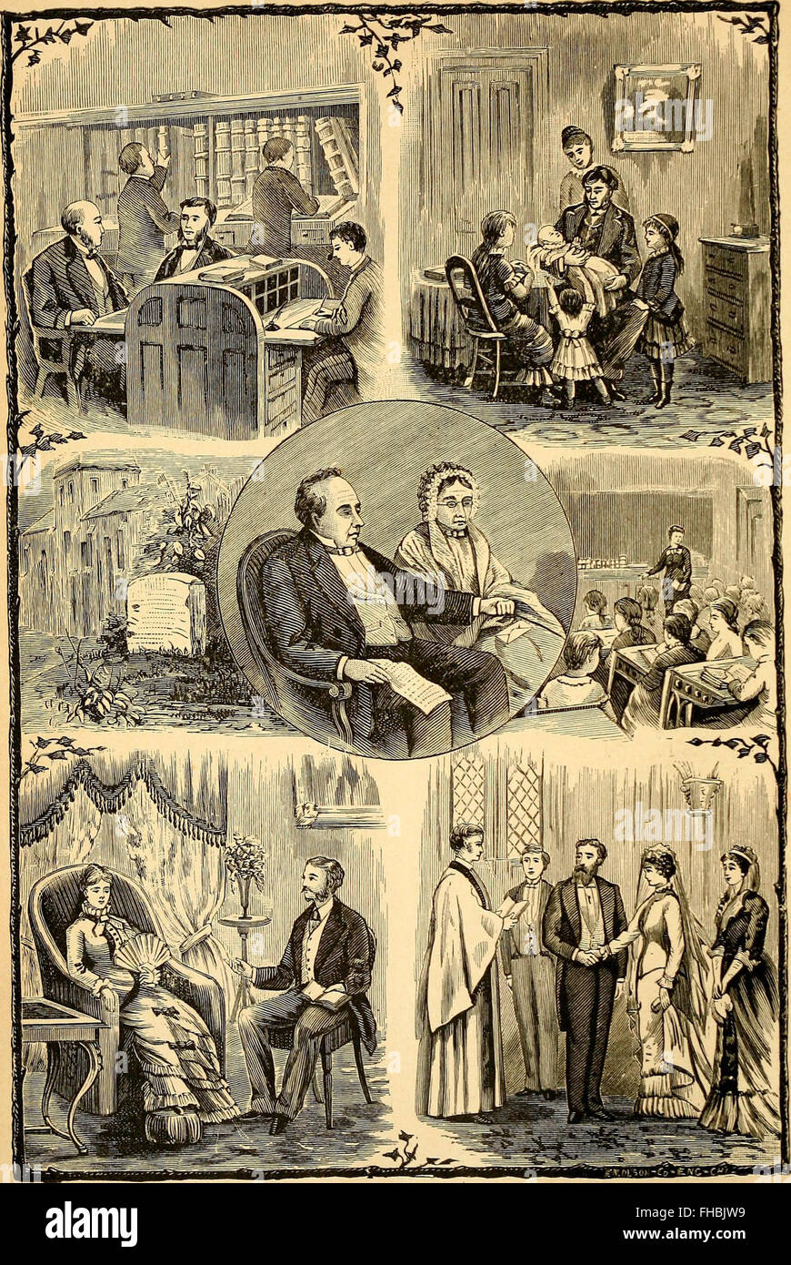 The Imperial Highway - The Road to Fortune and Happiness, with Biographies of Self-Made Men (1886) Stockfoto