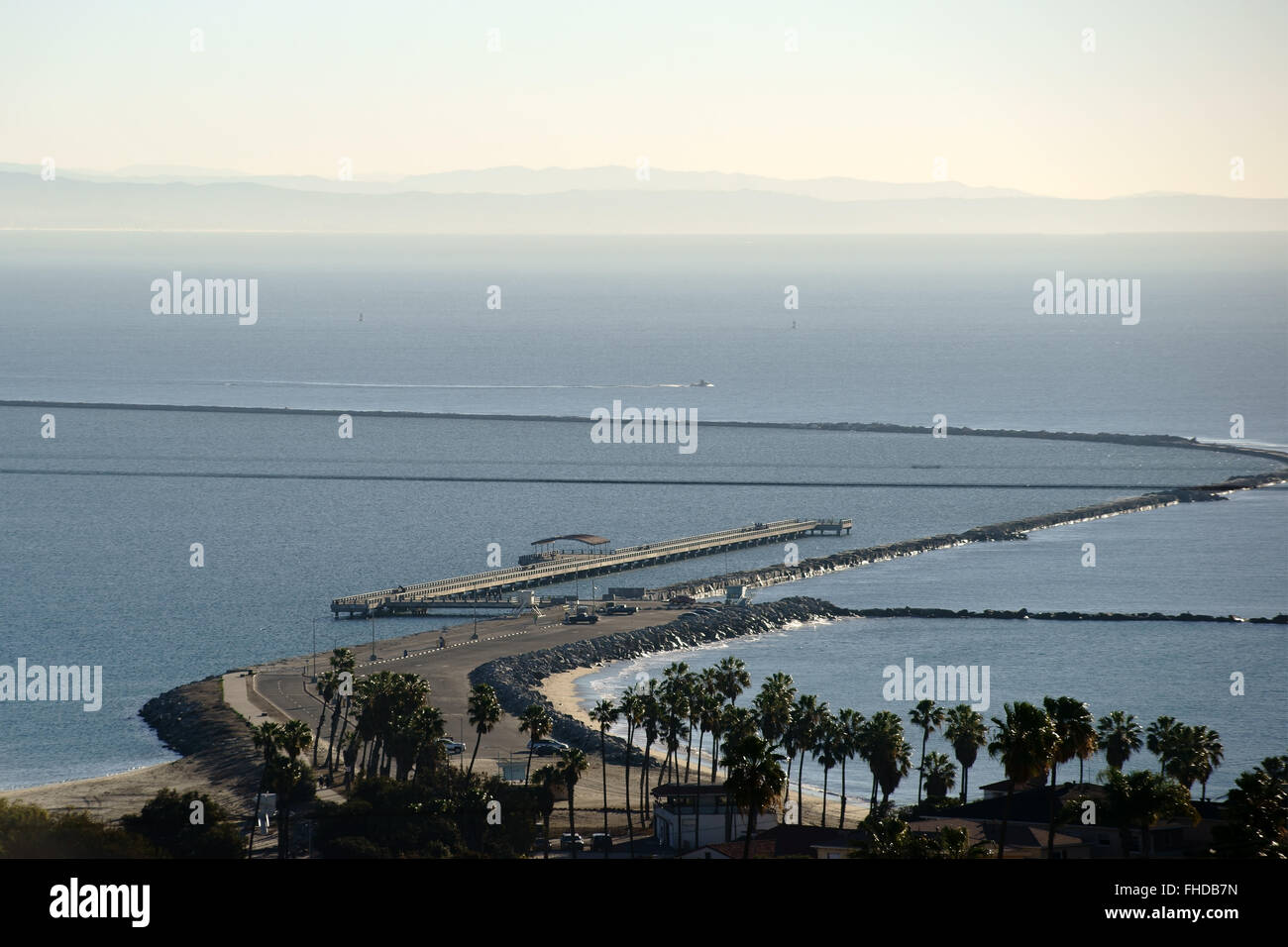 Pier Los Angeles Stockfoto