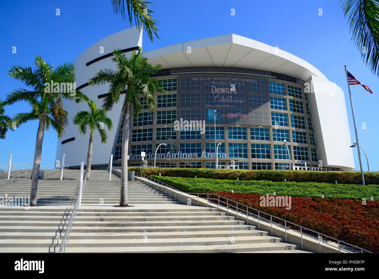 Die Innenstadt von Miami Florida FL Stadtzentrum Stockfoto
