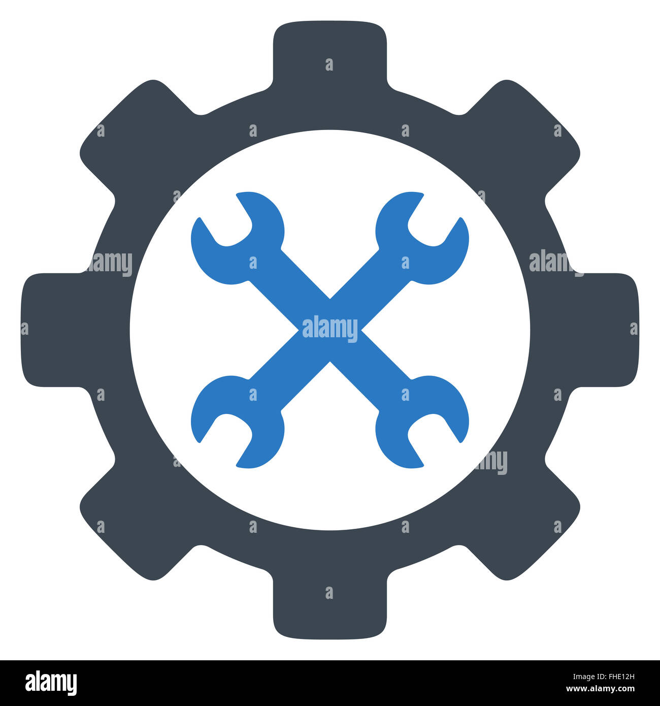 Service-Werkzeuge-Symbol Stockfoto