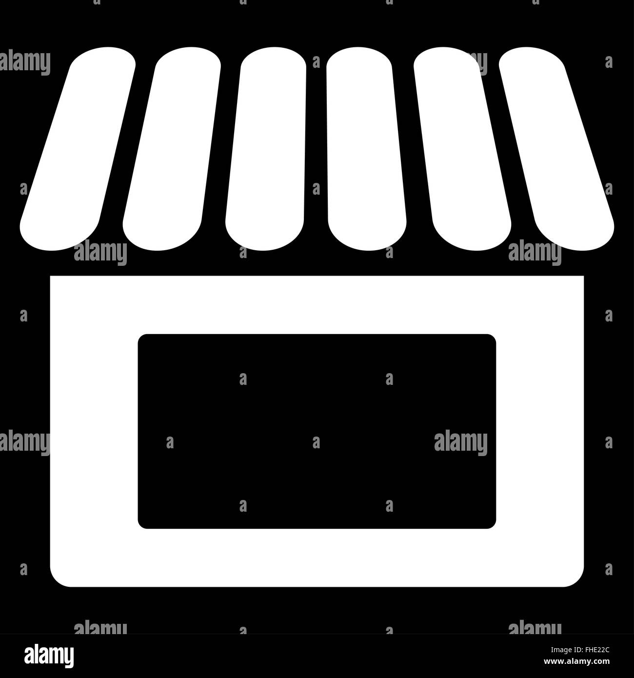 Shop-Symbol von Business Set Bicolor Stockfoto