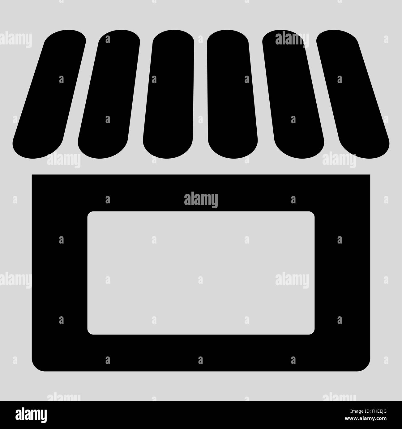 Shop-Symbol von Business Set Bicolor Stockfoto