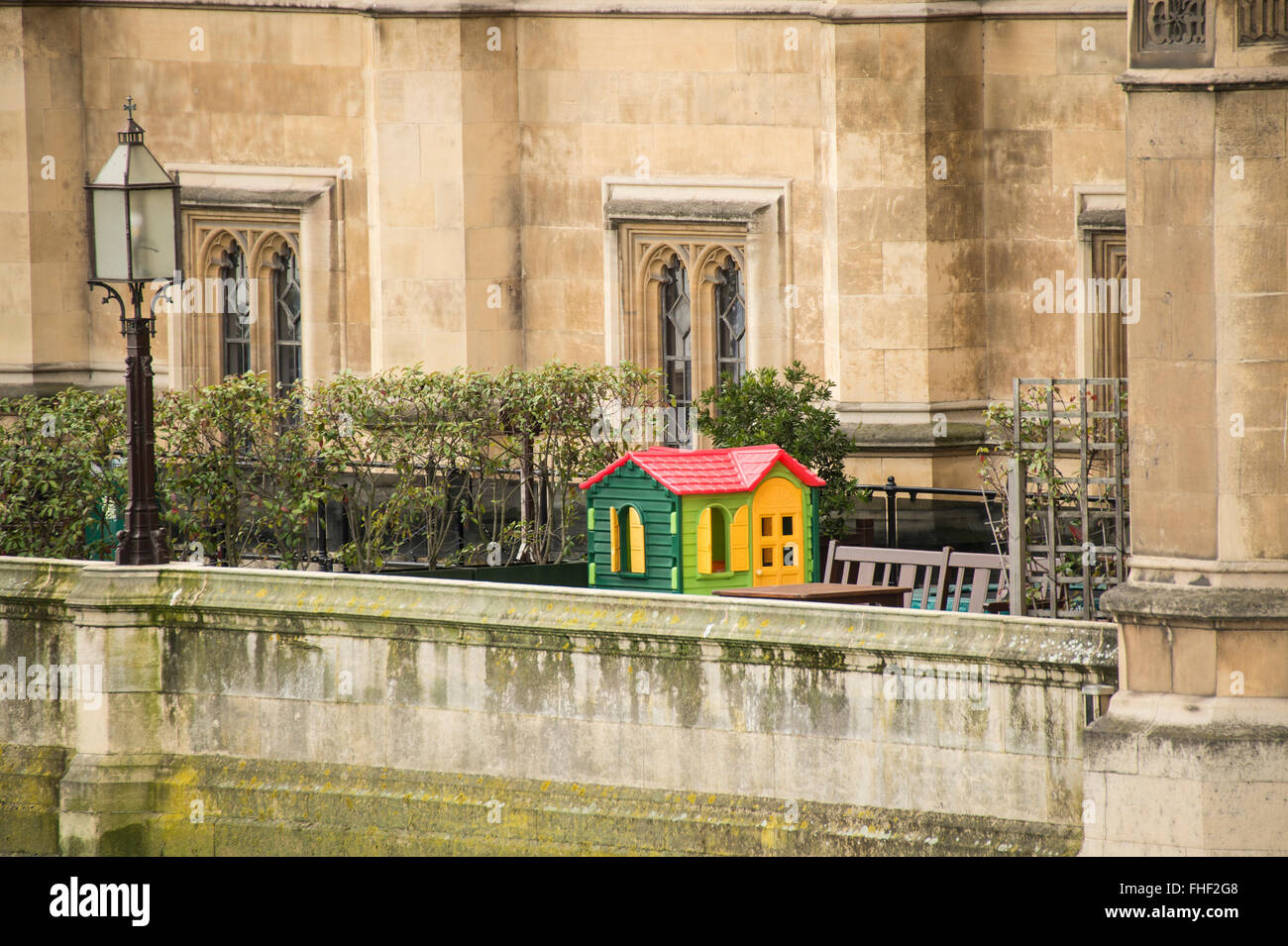 Wendy House in den Houses of Parliament Stockfoto