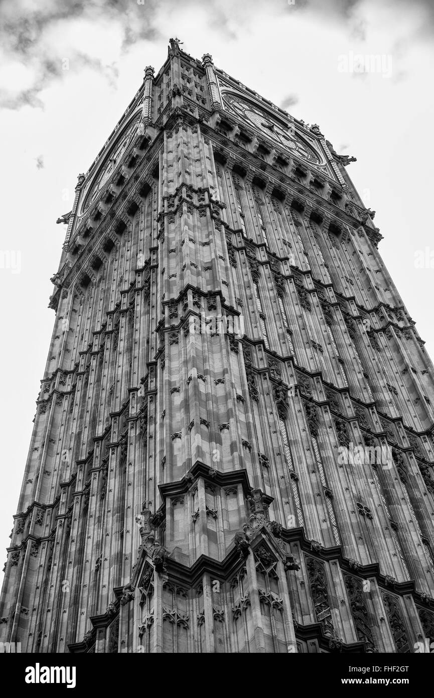 Blickte zu Big Ben Stockfoto