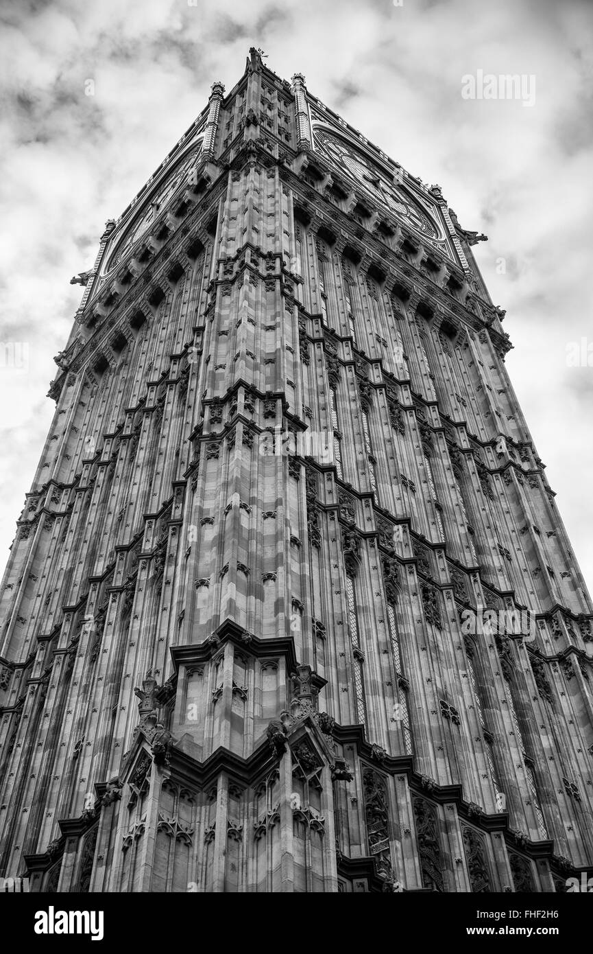 Blickte zu Big Ben Stockfoto