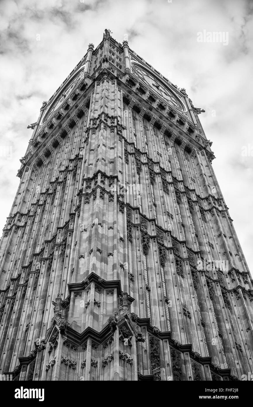 Blickte zu Big Ben Stockfoto