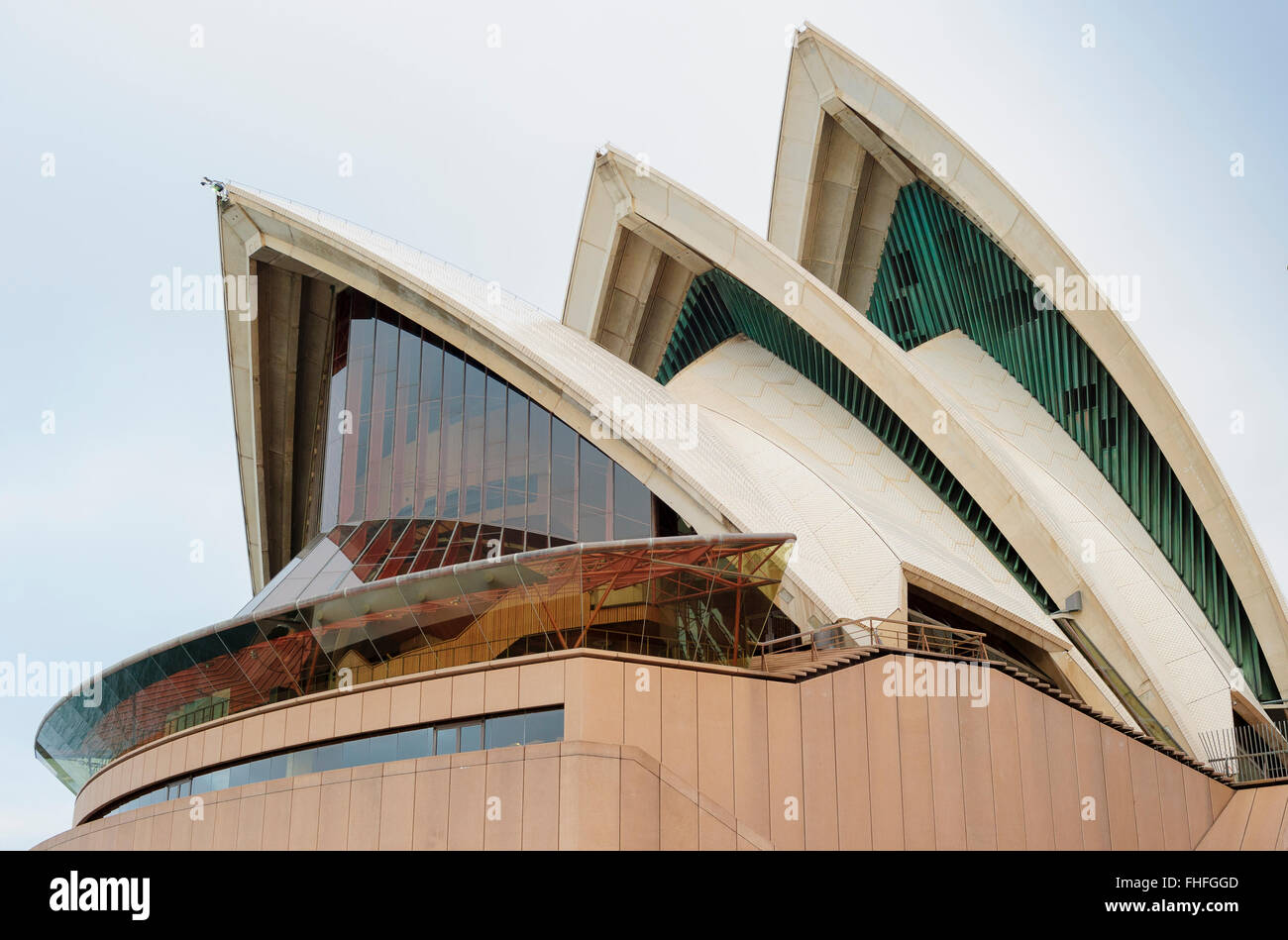 Sydney Opera House, Circular Quay, Sydney, New South Wales, Australien Stockfoto