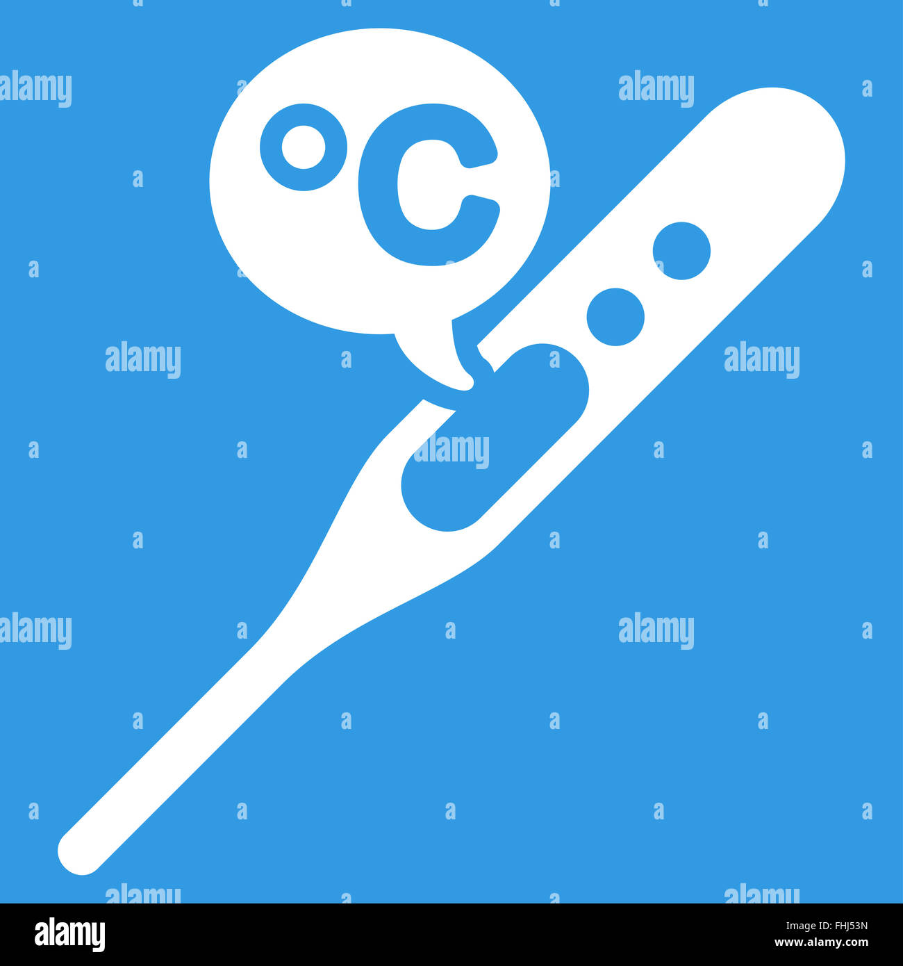 Celsius-Temperatur-Symbol Stockfoto