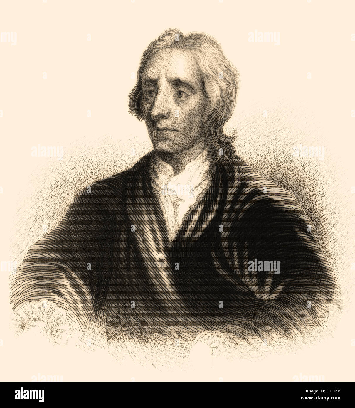 John Locke, 16321704, ein englischer Philosoph und Arzt der Aufklärung