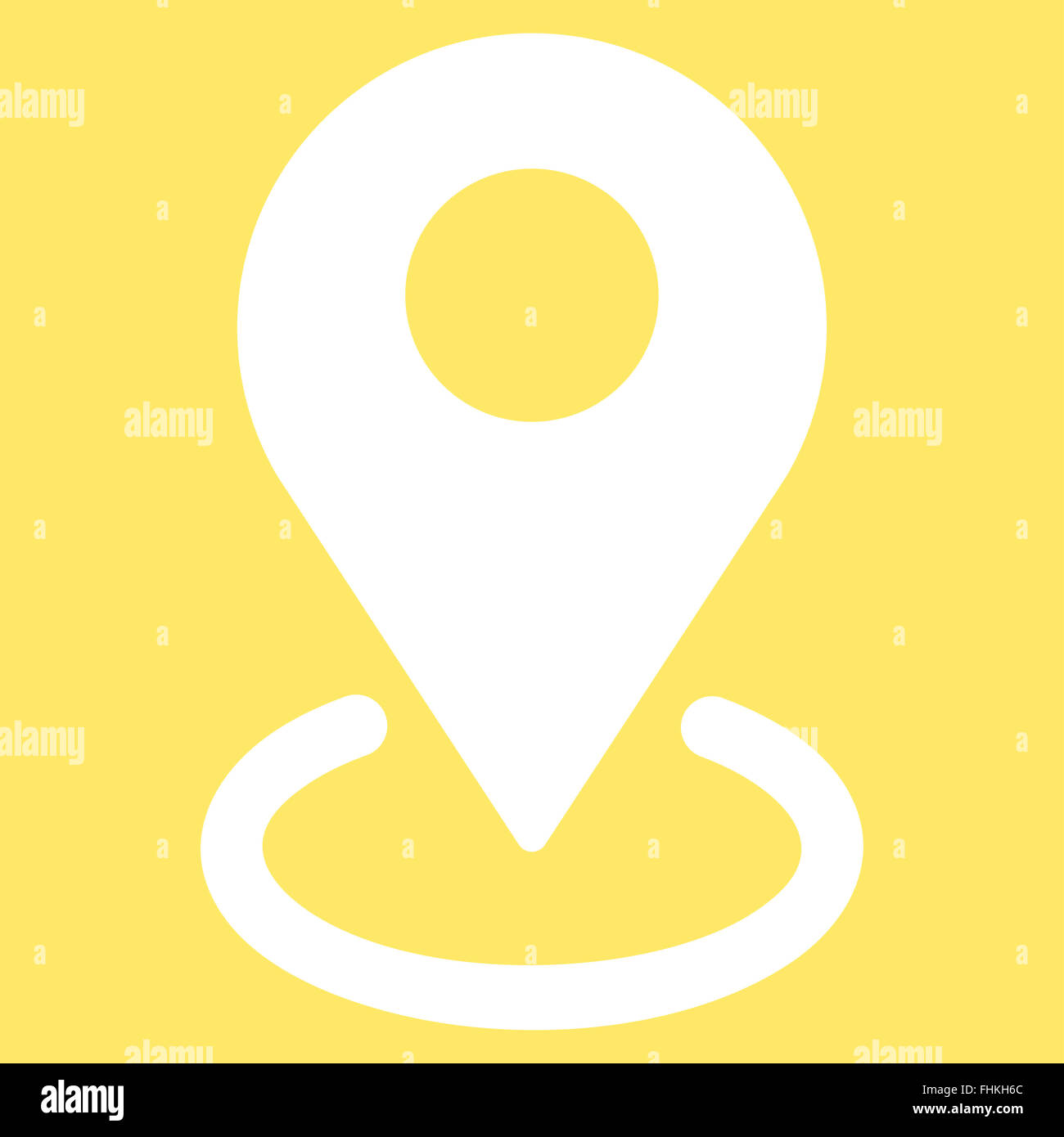 Geo-Targeting-Symbol von Business Set Bicolor Stockfoto