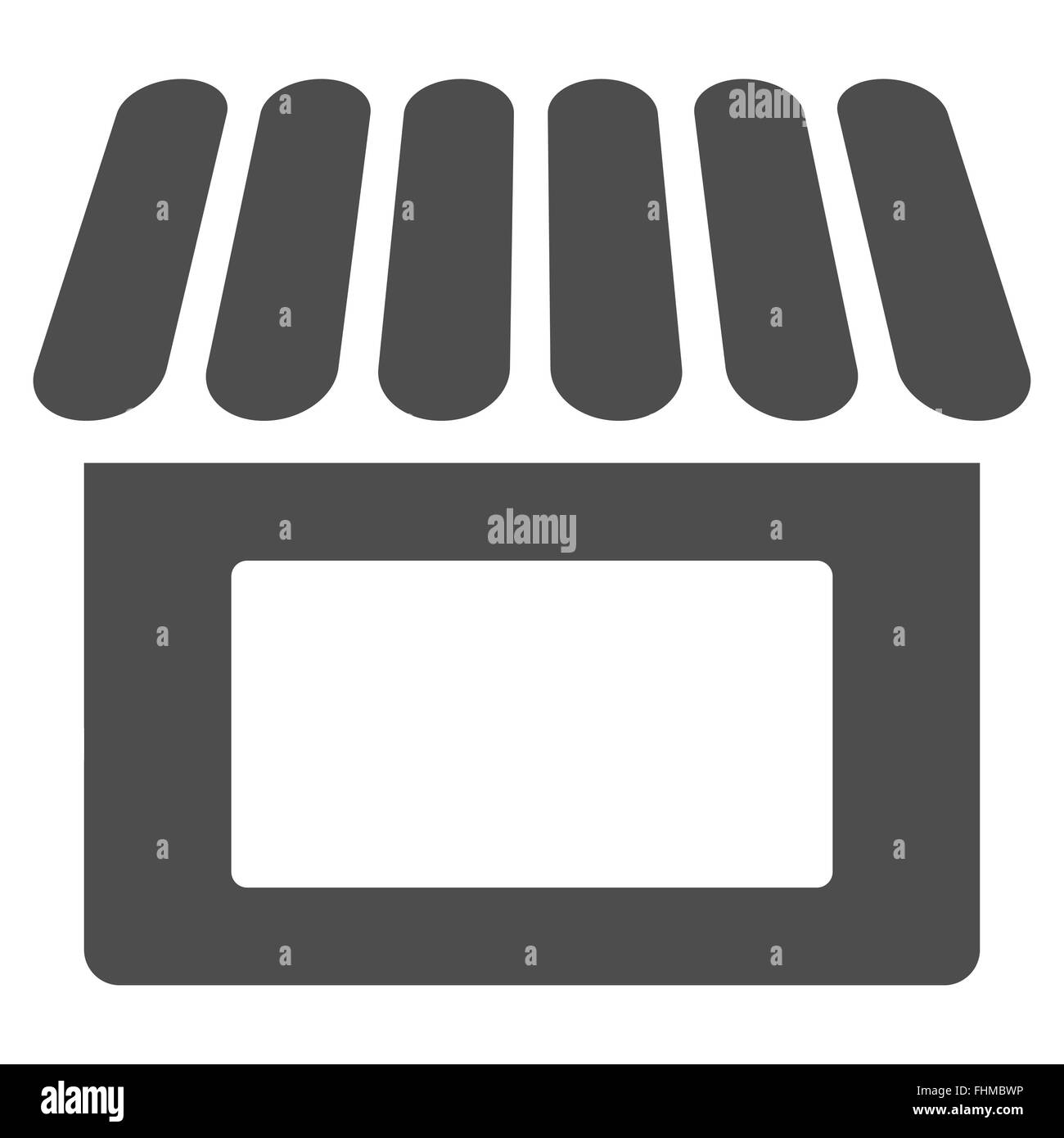 Shop-Symbol von Business Set Bicolor Stockfoto