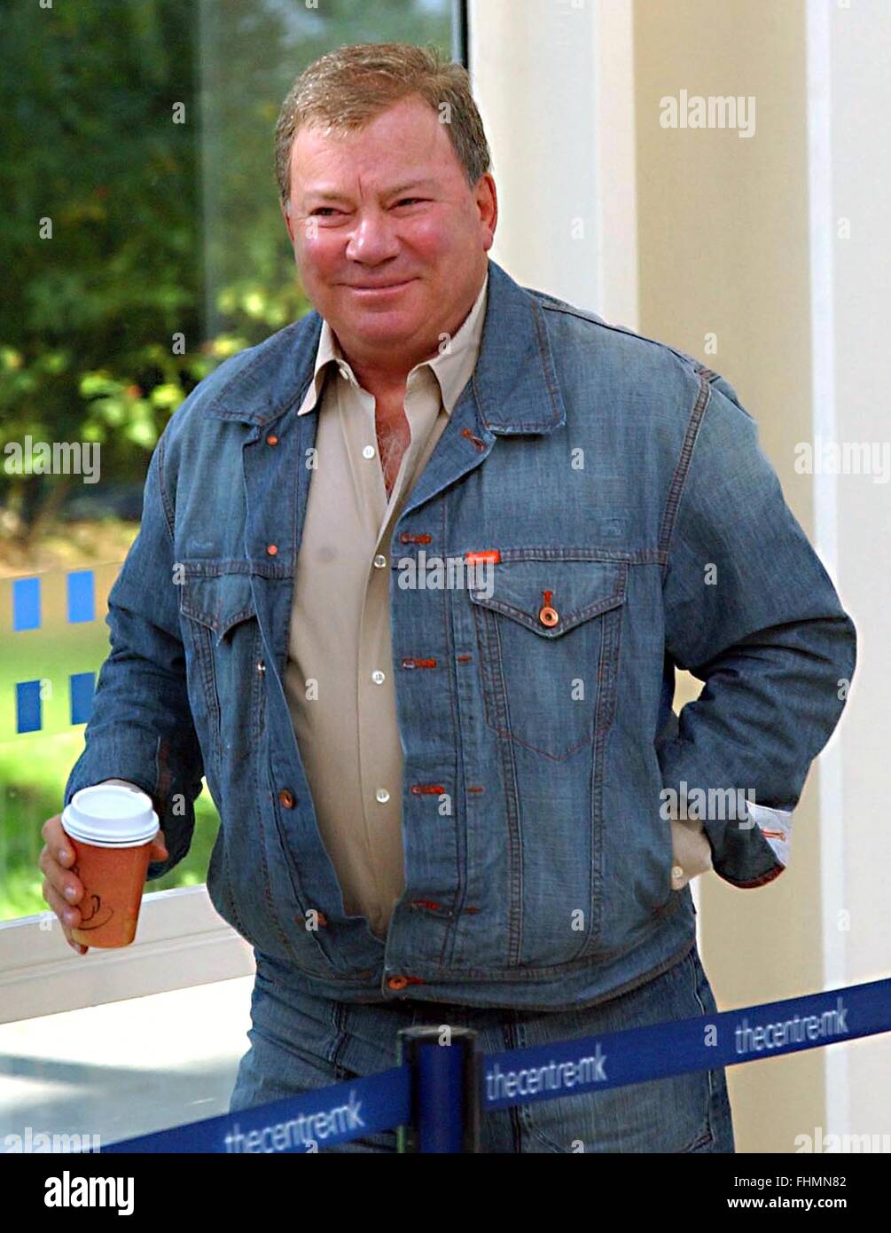 William "Bill" Shatner in der Mitte Miltn keyens Stockfoto