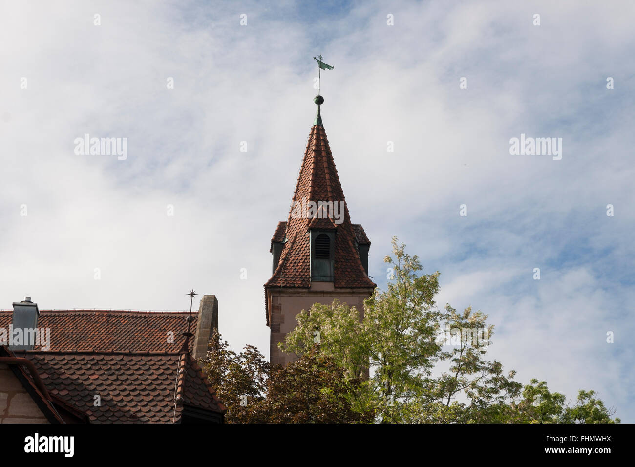 Kirche Nürnberg Stockfoto