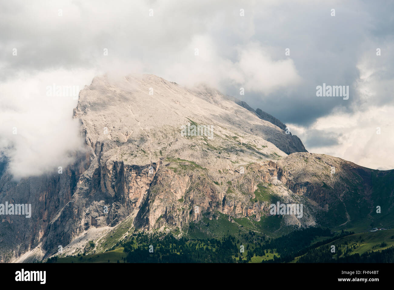 Seiser Alm, Naturpark SchlernRosengarten, Dolomiten Stockfotografie