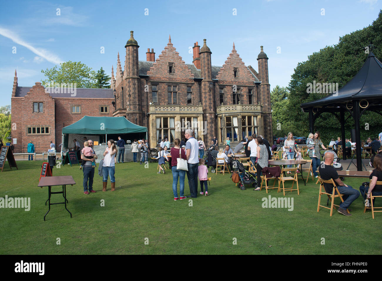 Walton Gärten Dorf Fayre 2015 Stockfoto