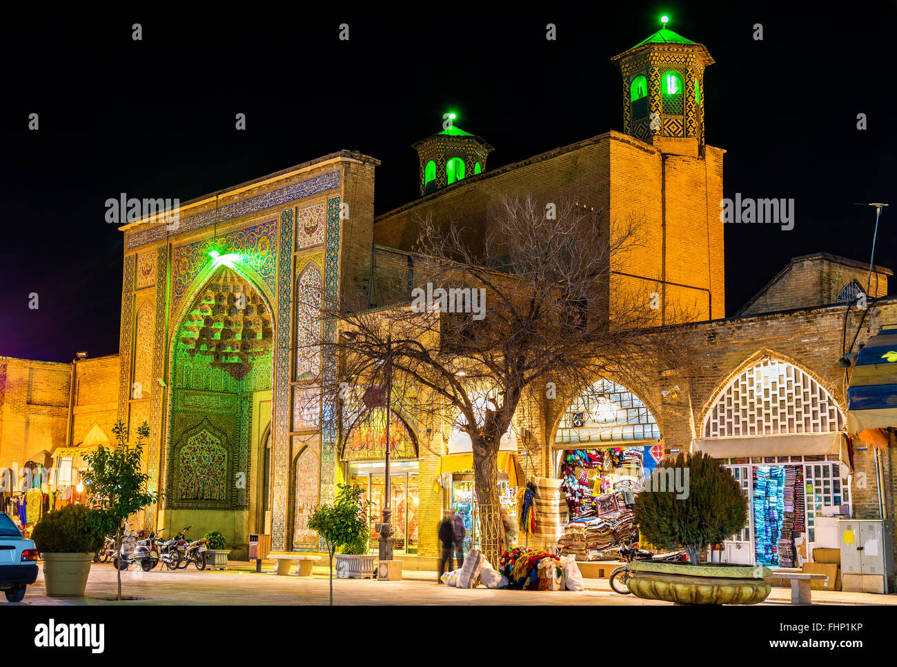Vakil-Moschee, eine Moschee in Schiraz, Süd-Iran. Stockfoto
