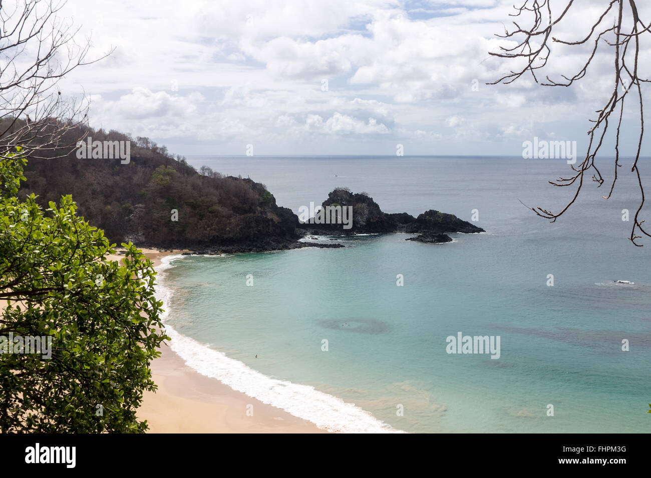 Sancho Beach Fernando de Noronha Island Stockfoto