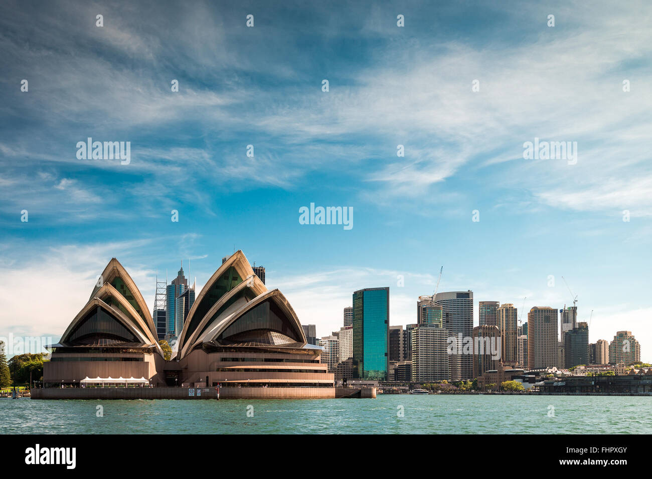 Sydney, Australien - 9. November 2015: The Sydney Opera House ist ein Multi-Veranstaltungsort Performing Arts Center als eines der 2 Stockfoto