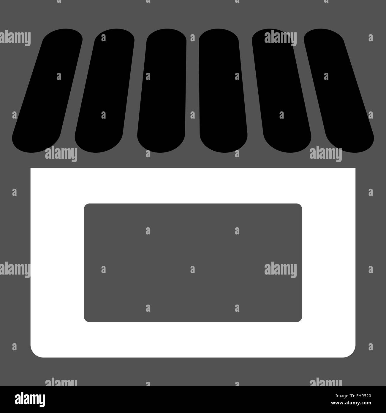 Shop-Symbol von Business Set Bicolor Stockfoto