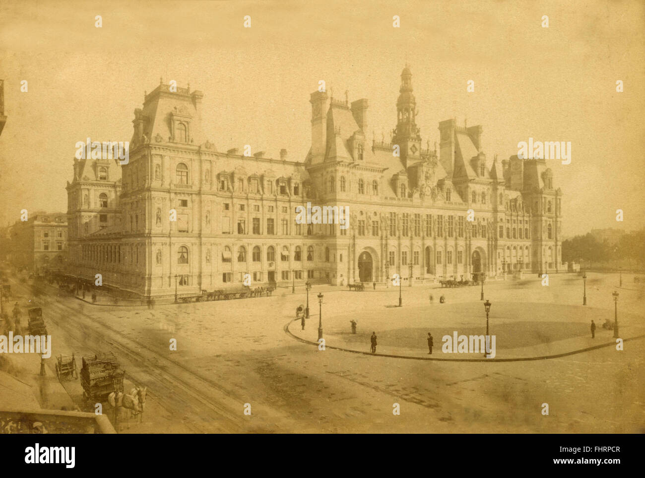 Hotel De Ville, Paris, Frankreich Stockfoto