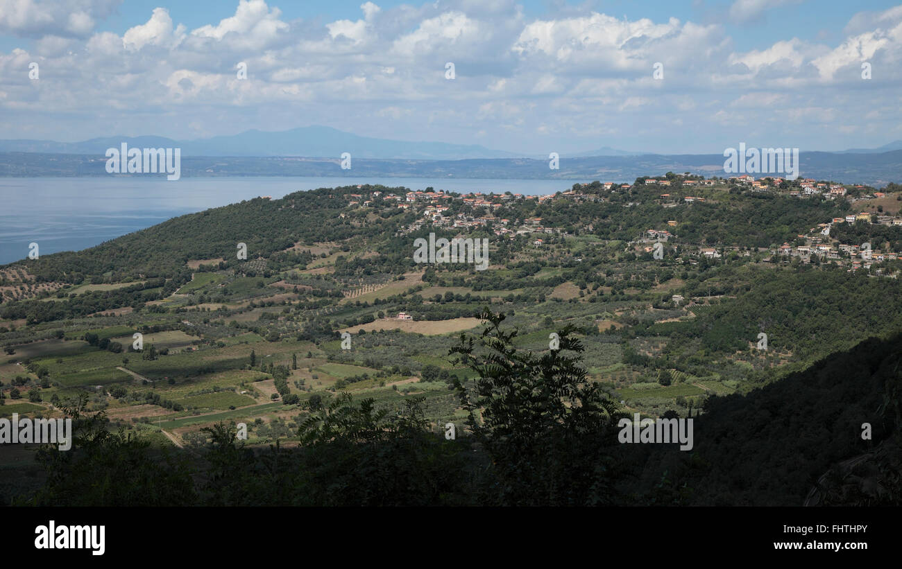 Bolsena See, Viterbo, Latium Stockfoto Bolsena See, Viterbo, Latium Stockfoto