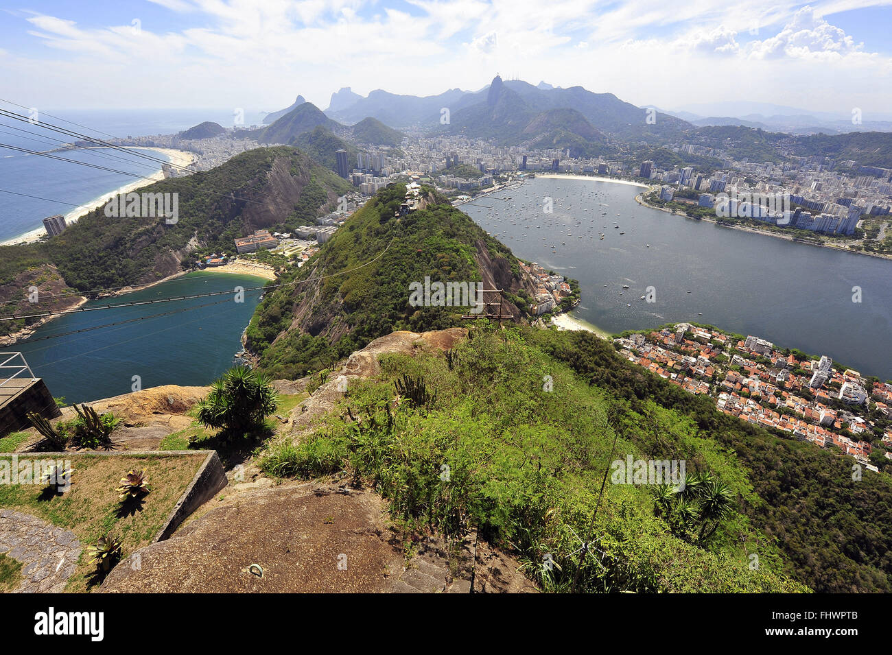 Blick auf Red Beach mit Militär Kreis und IME - Military Institute of Engineering links Stockfoto