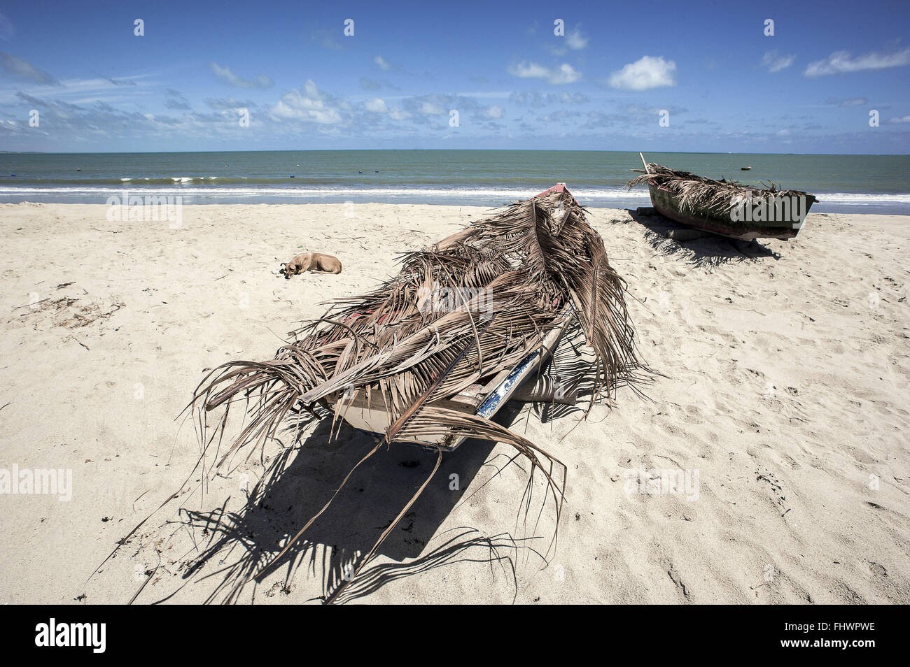 Angelboote/Fischerboote am Strand Stockfoto Angelboote/Fischerboote am Strand Stockfoto