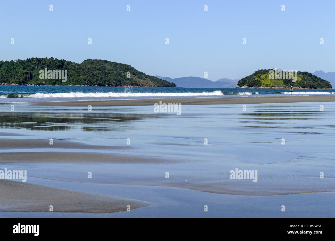 Mambucaba Strand Stockfoto Mambucaba Strand Stockfoto