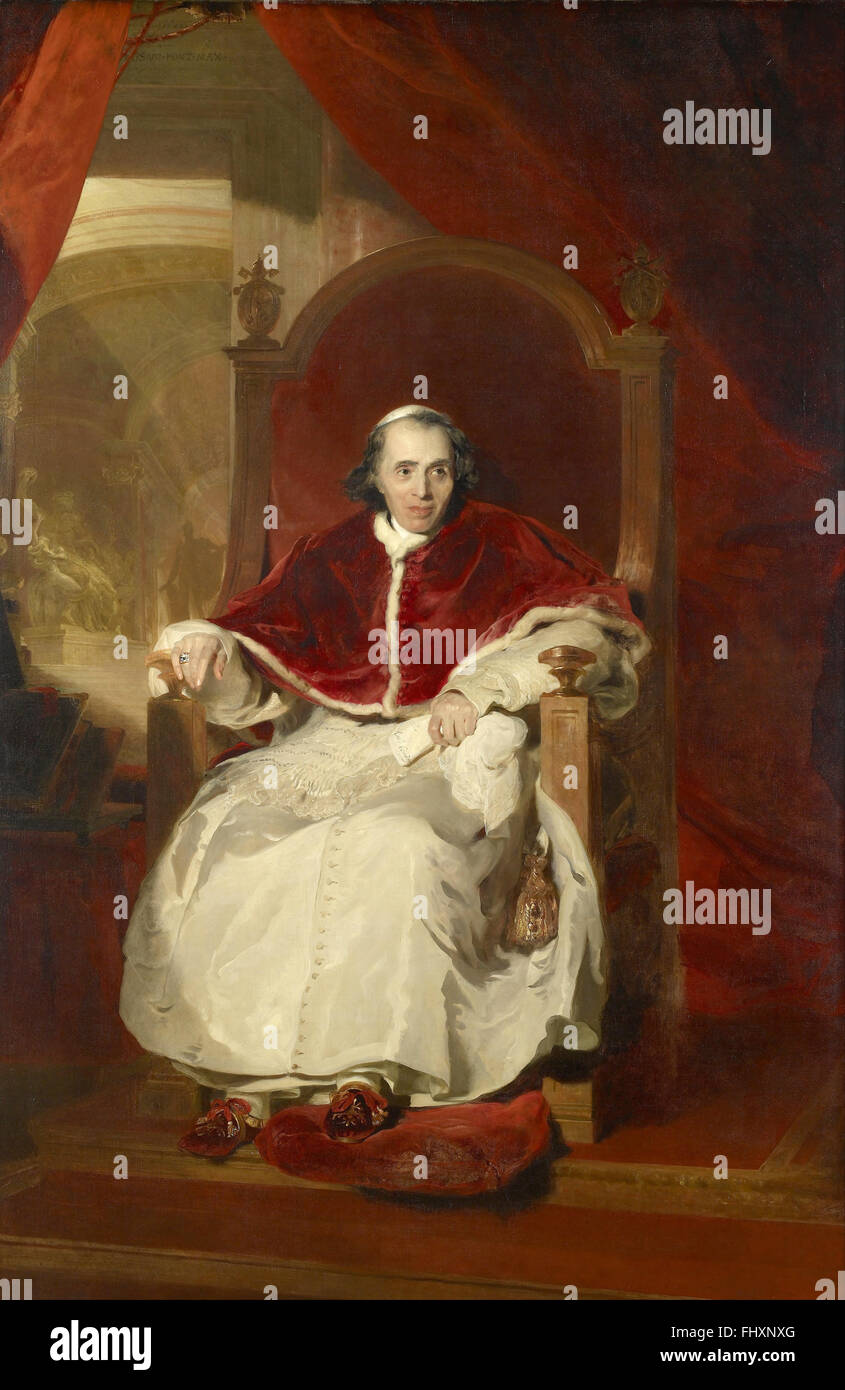 Papst Pius VII. Stockfoto