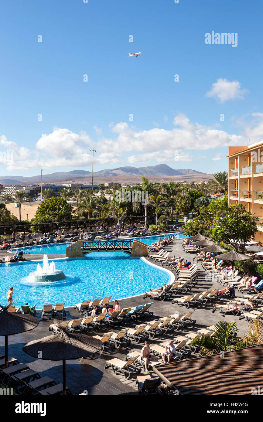 Barcelo Thalasso-Spa-Hotel Caleta de Fuste, Fuerteventura, Kanarische Inseln Stockfoto