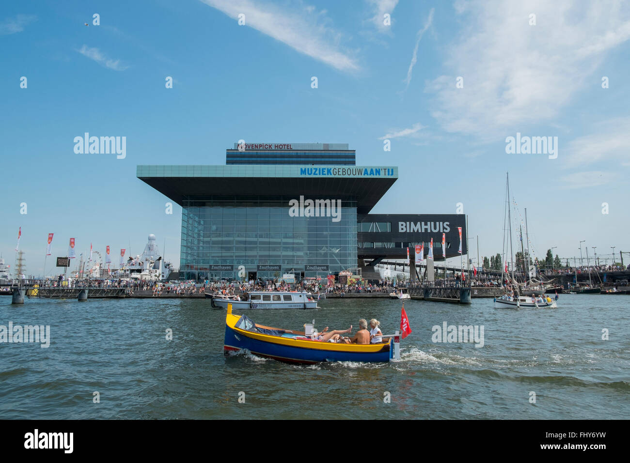Muziekgebouw und Bimhuis. Amsterdam. Stockfoto