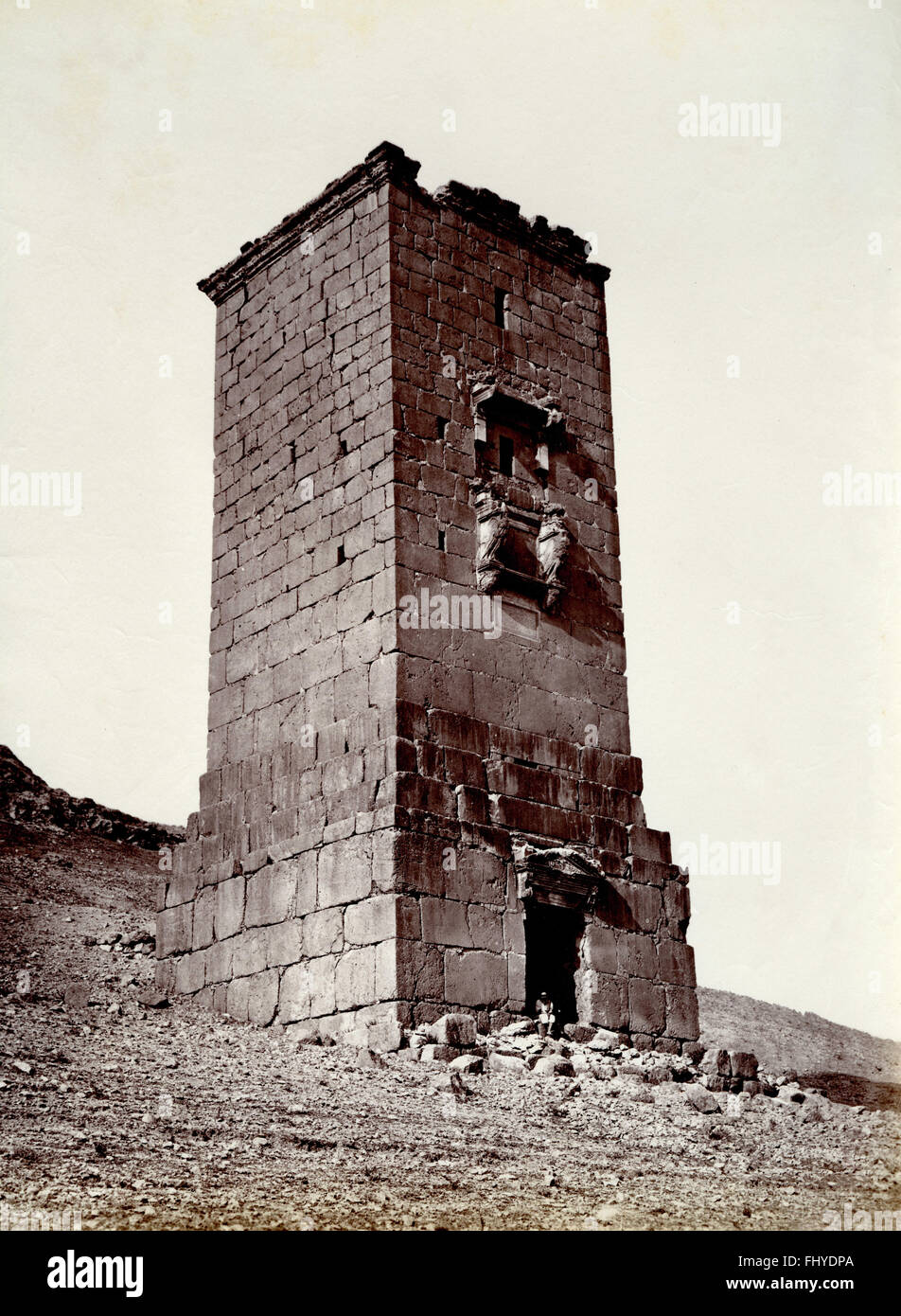 Grab oder Grabbeigaben Tempel, Palmyra, Syrien Stockfoto