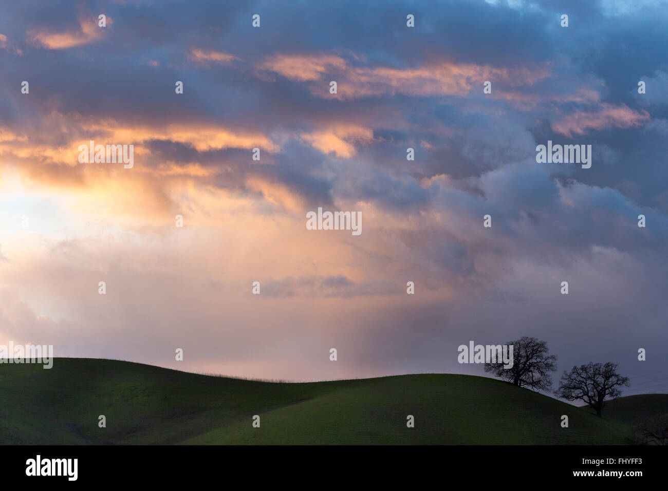 Stürmische Stockfoto