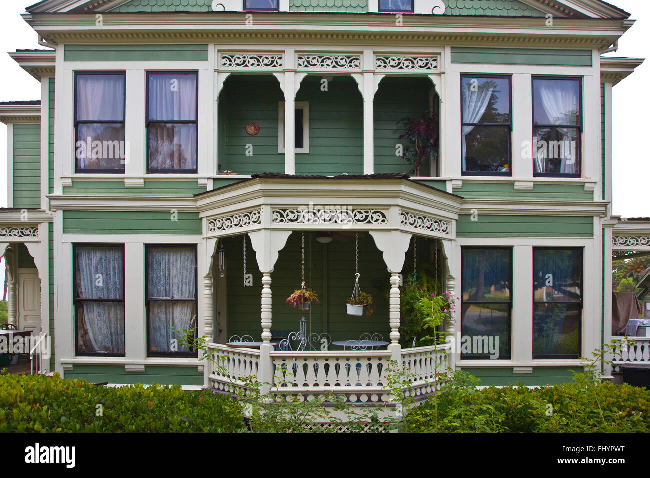 VIKTORIANISCHE Haus befindet sich am Erbe-PARK in der Altstadt - SAN DIEGO, Kalifornien Stockfoto