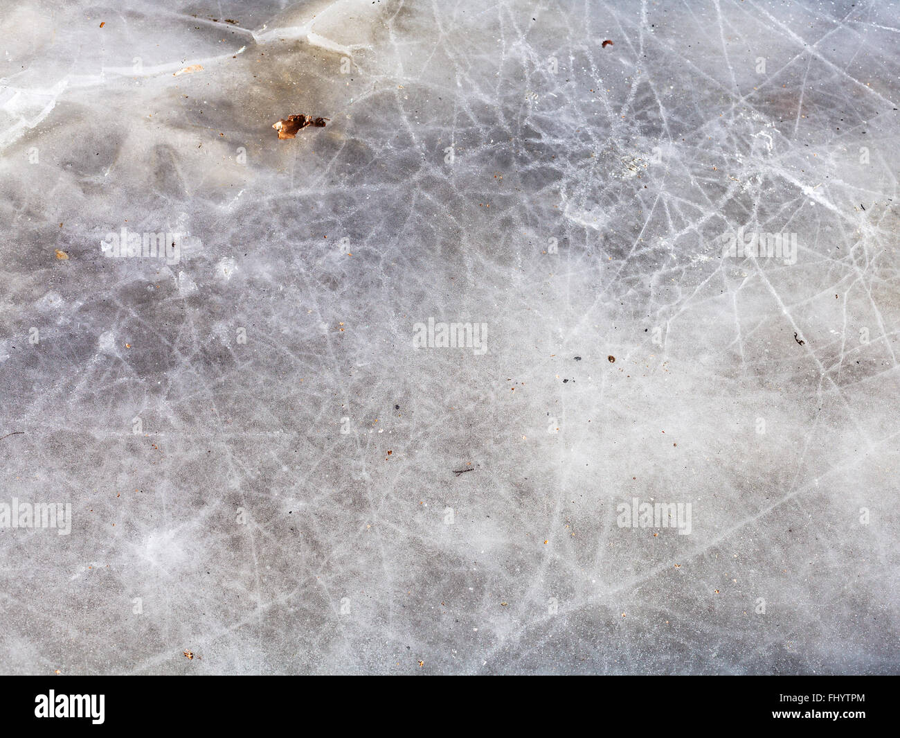 natürlichen Hintergrund - Natureis Tauchen in kalten Wintertag Stockfoto