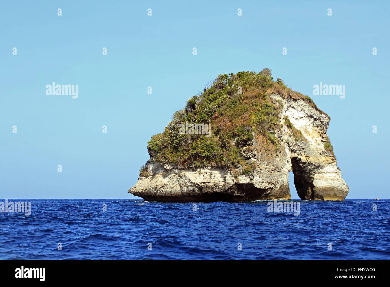 Nusa Banah, Nusa Penida. Bali, Indonesien Stockfoto