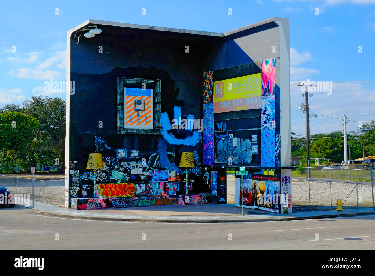 Miami Beach Florida FL Kunst Deco Ocean Drive South Beach Stockfoto