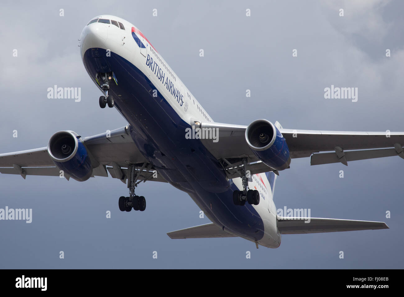 British Airways Boeing 767 Stockfoto