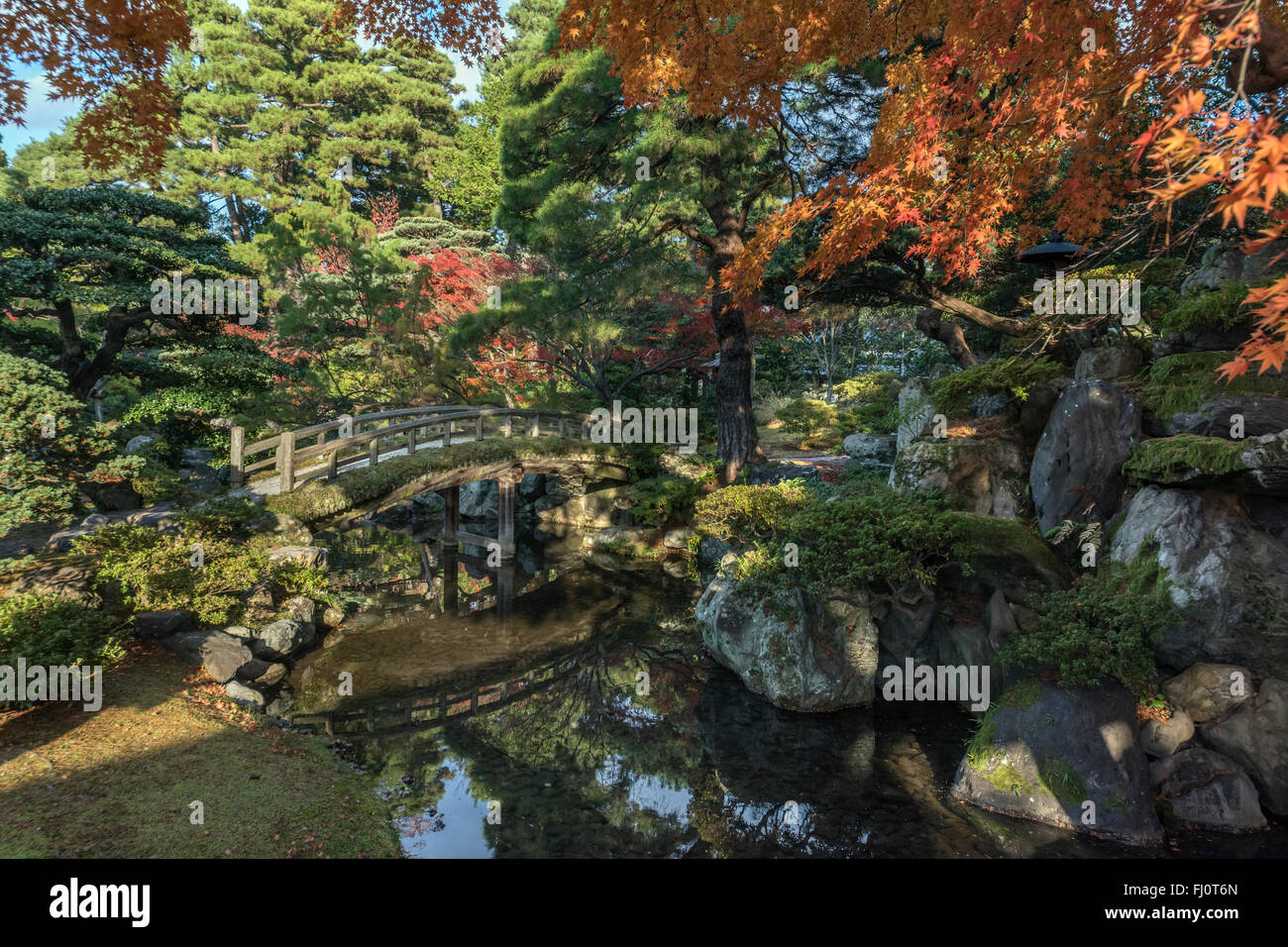 Japanischer garten gonaitei Fotos und Bildmaterial in hoher Auflösung