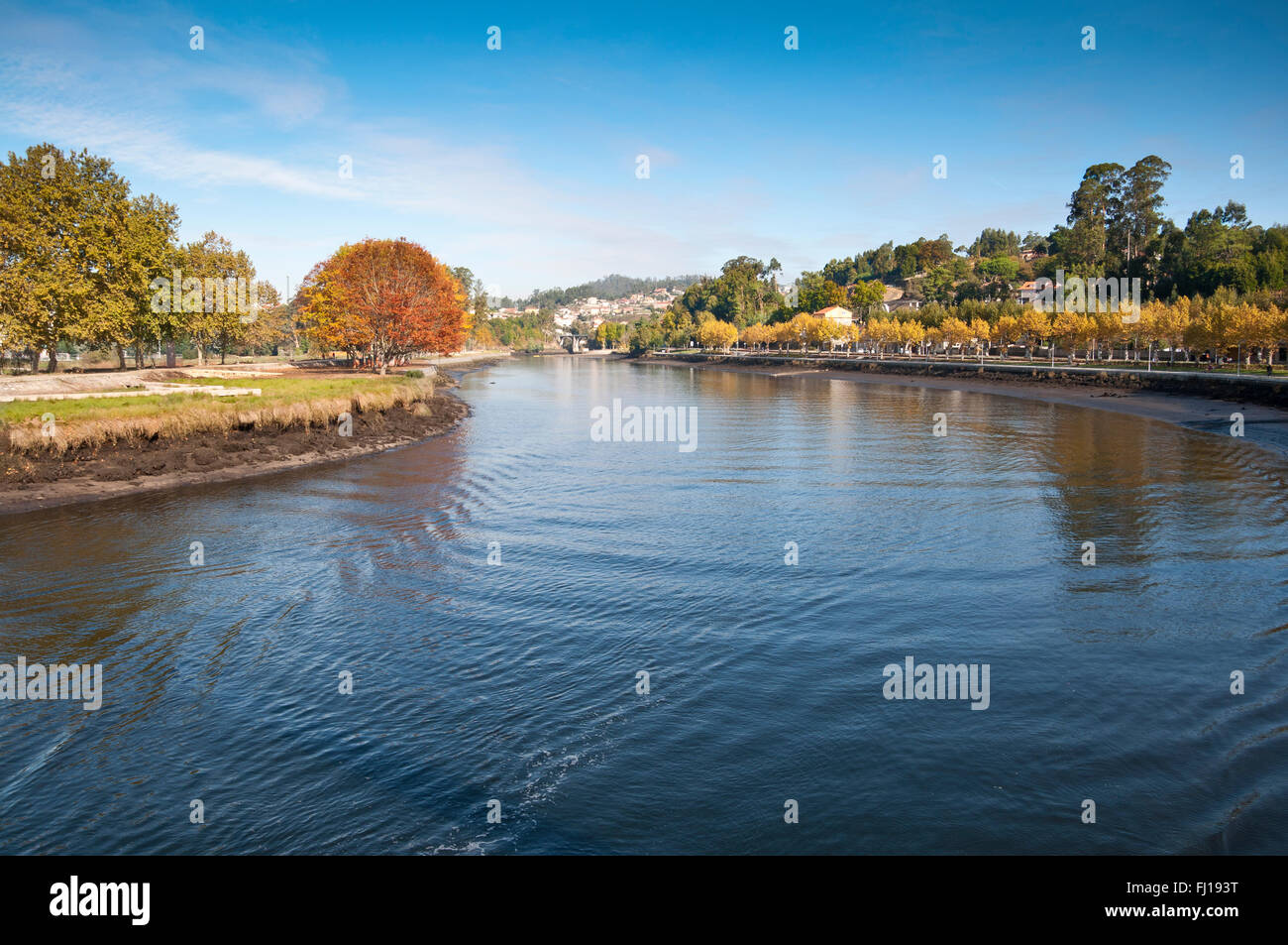 Ria de Pontevedra, Galicien, Spanien Stockfoto