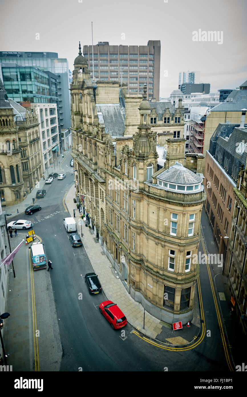 Manchester Spring Gardens Vivienne Westwood speichern wichtige Durchgangsstraße im Stadtzentrum von Manchester früher das Zentrum des n Stockfoto