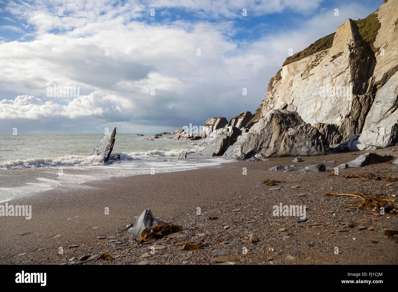 Ayrmer Cove, Devon, England Stockfoto