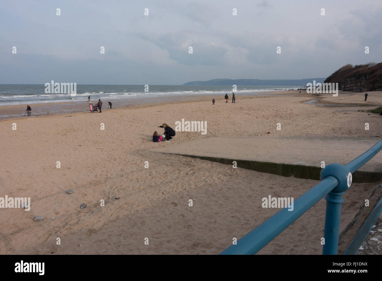 Benllech Strand, Anglesey Stockfoto