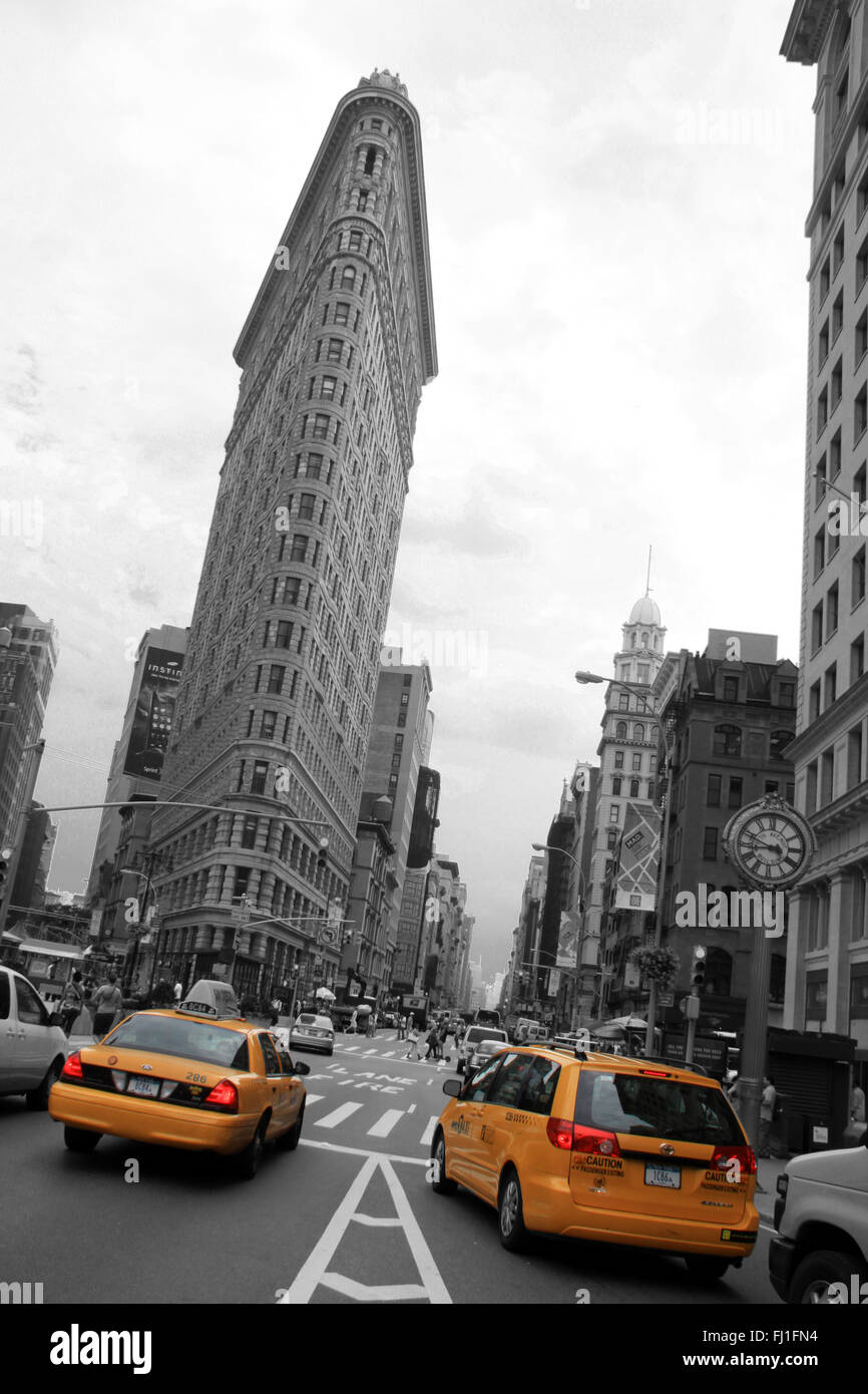 Flat Iron Building, New York City Stockfoto